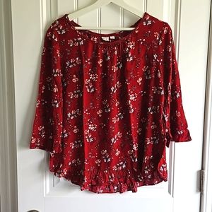 Gap Floral Blouse